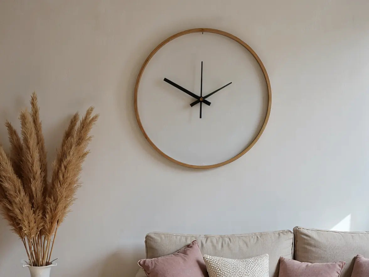 Horloge bohème chic