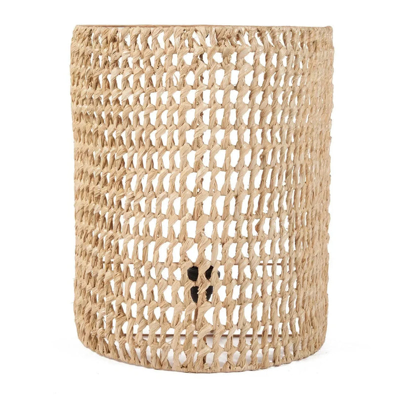 Applique murale en sisal naturel tressé 40x21 cm
