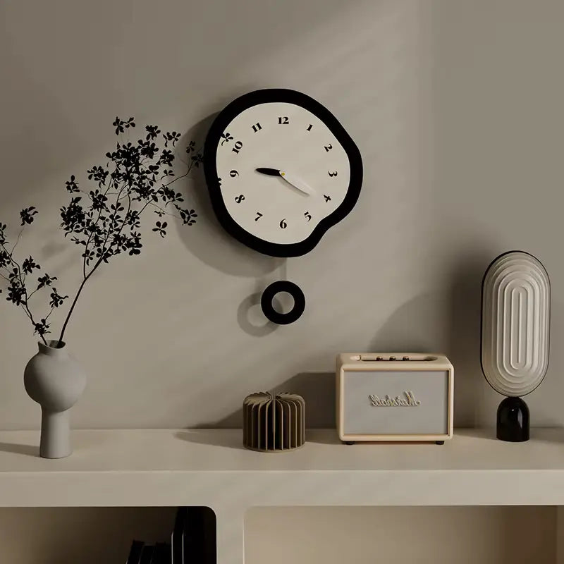 Horloge bohème chic minimaliste variante 1