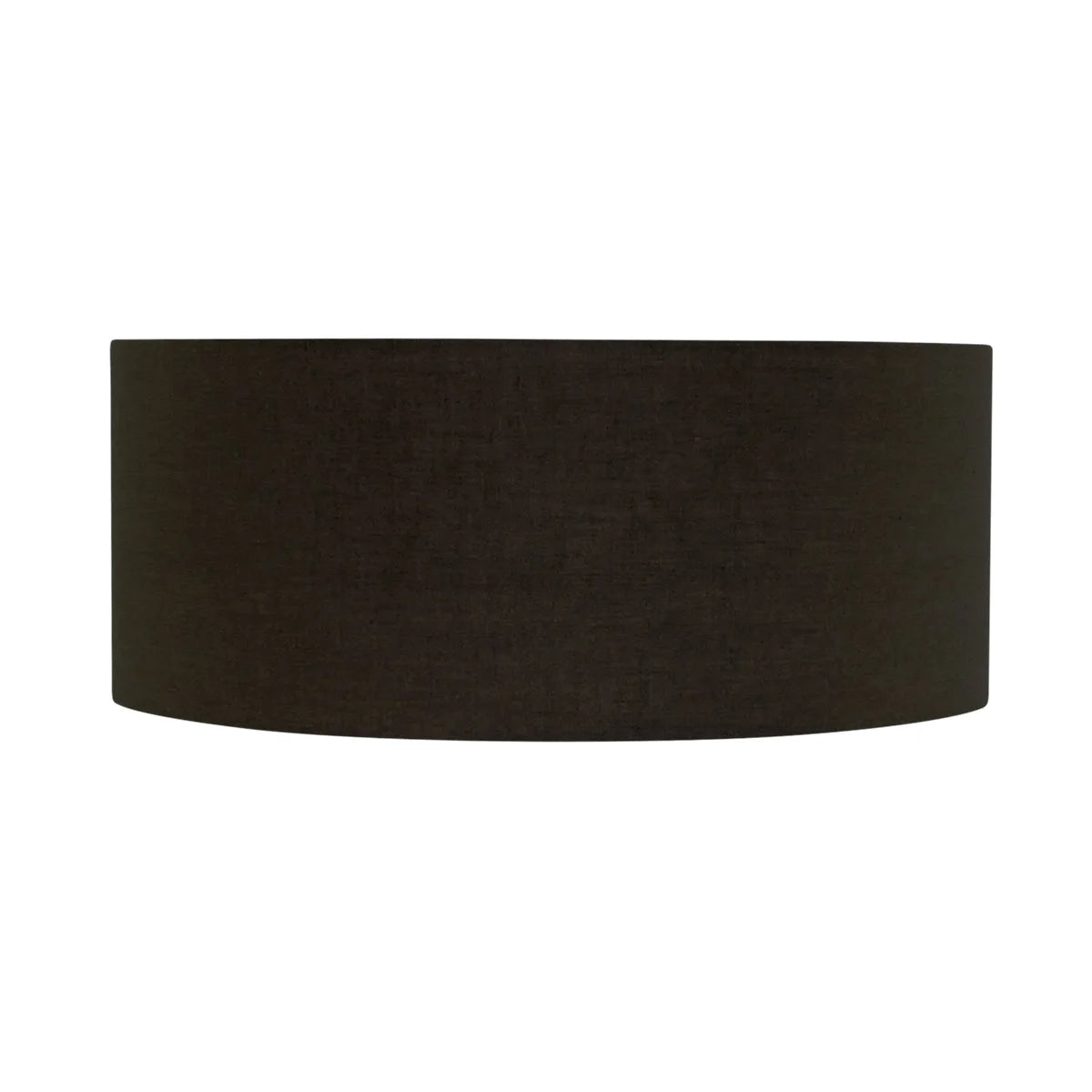 Abat-jour cylindrique noir en tissu doré pour Lampadaire en métal noir H160 cm