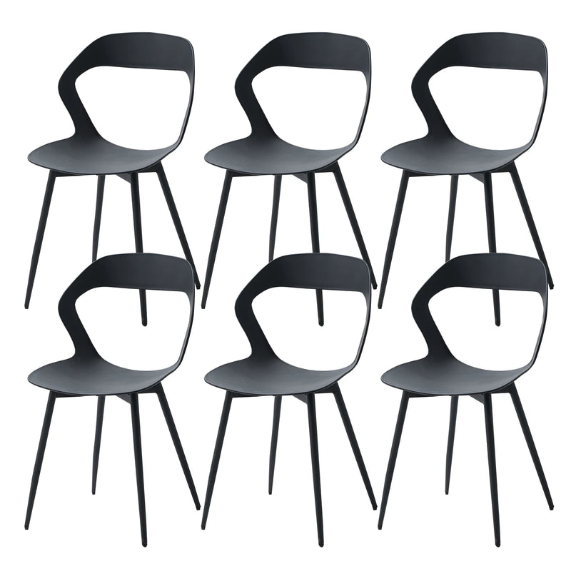Lot de 6 chaises contemporaines