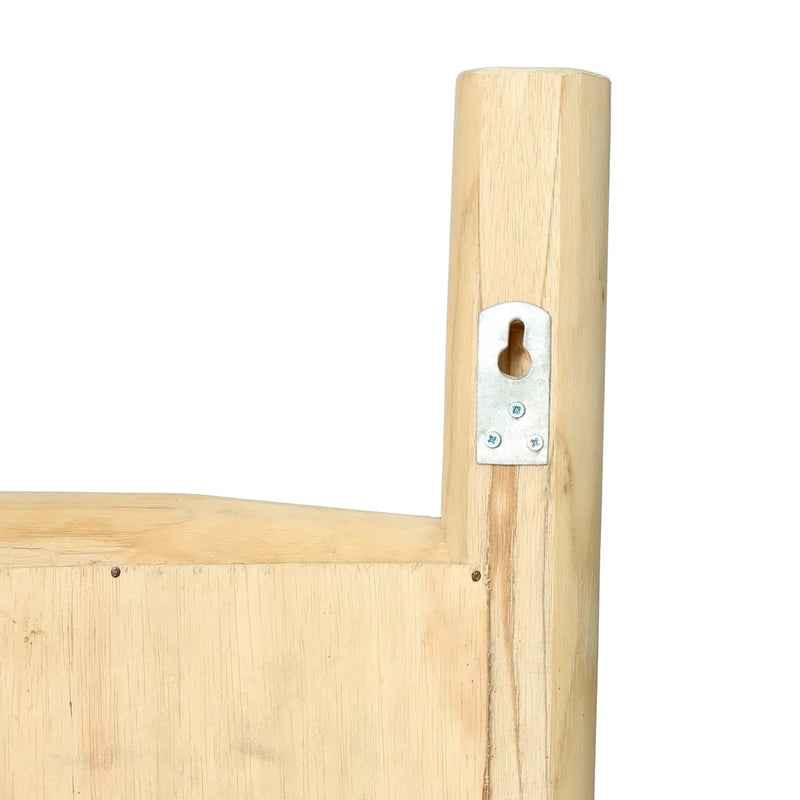 Miroir sur pied en teck naturel 170 cm pour chambre