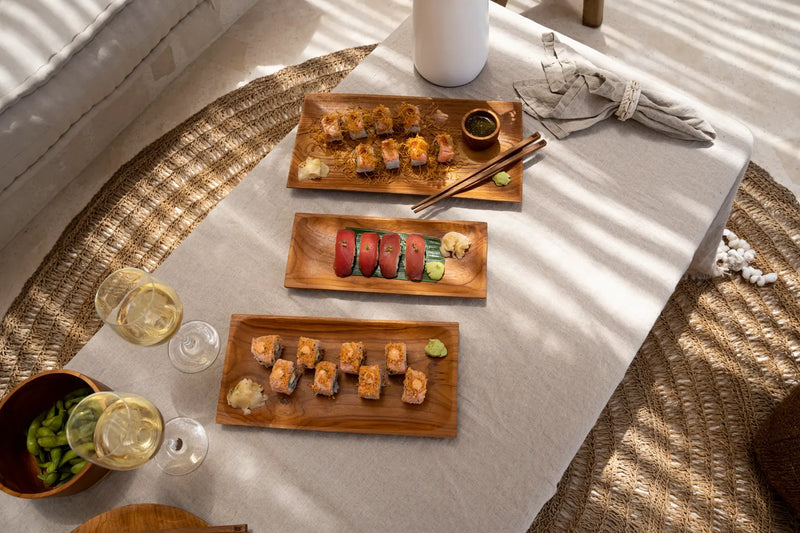 Nappe en lin beige 150x200 cm pour table rectangulaire