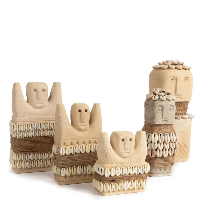 Figurines tribales décoratives dans le produit La Pierre de Sumba n°28 - M