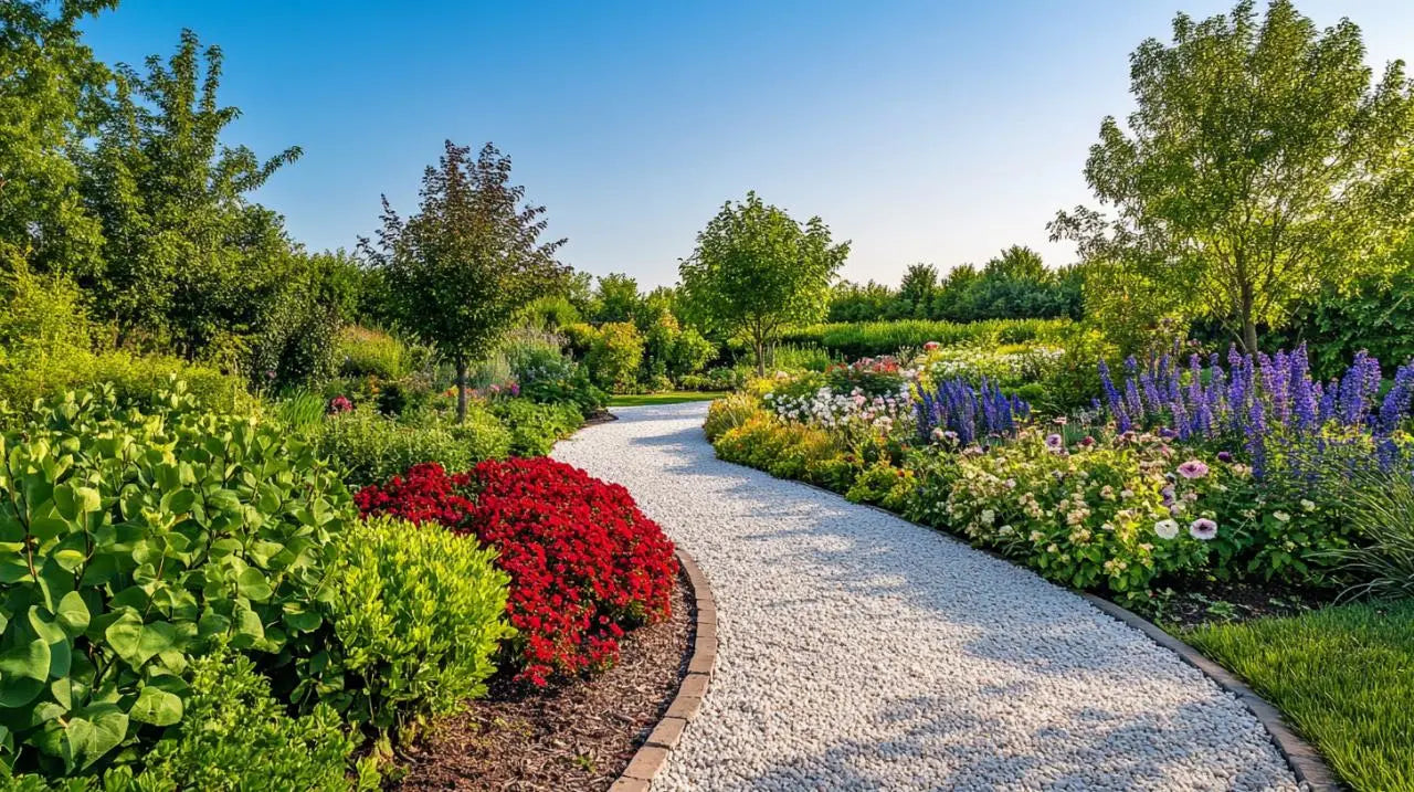 Photo article gravier blanc