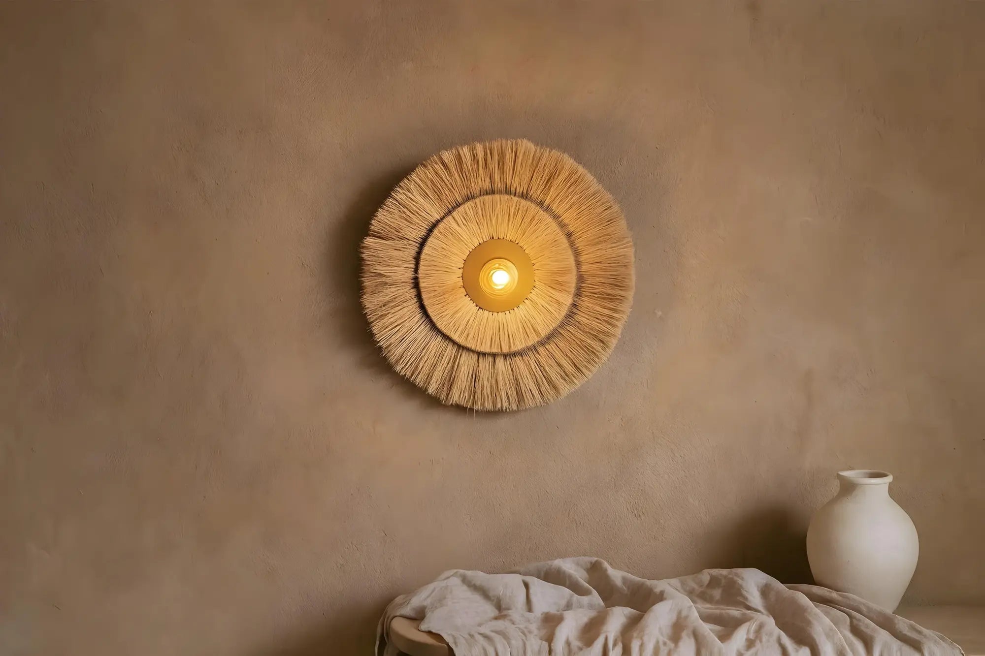 Applique murale naturelle