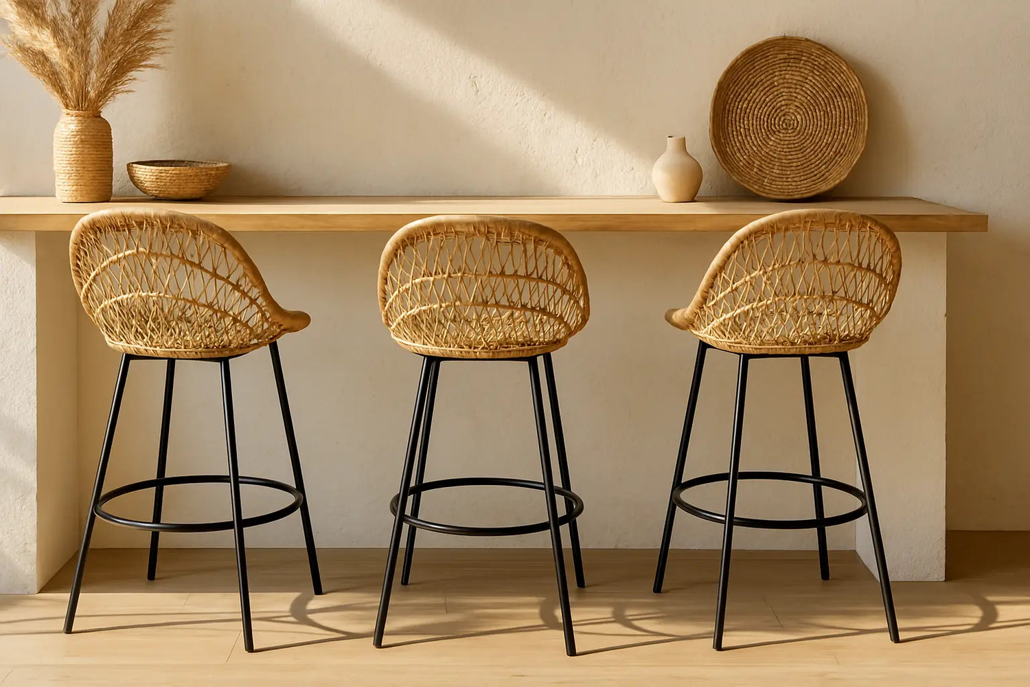 Chaise haute bar