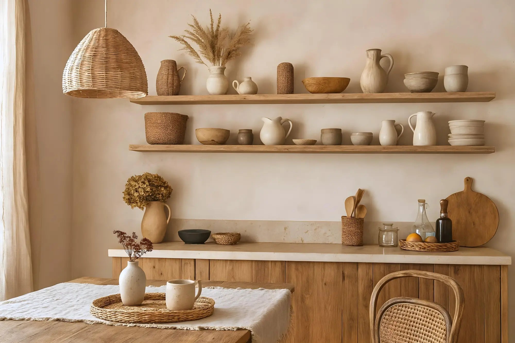 Cuisine bohème chic