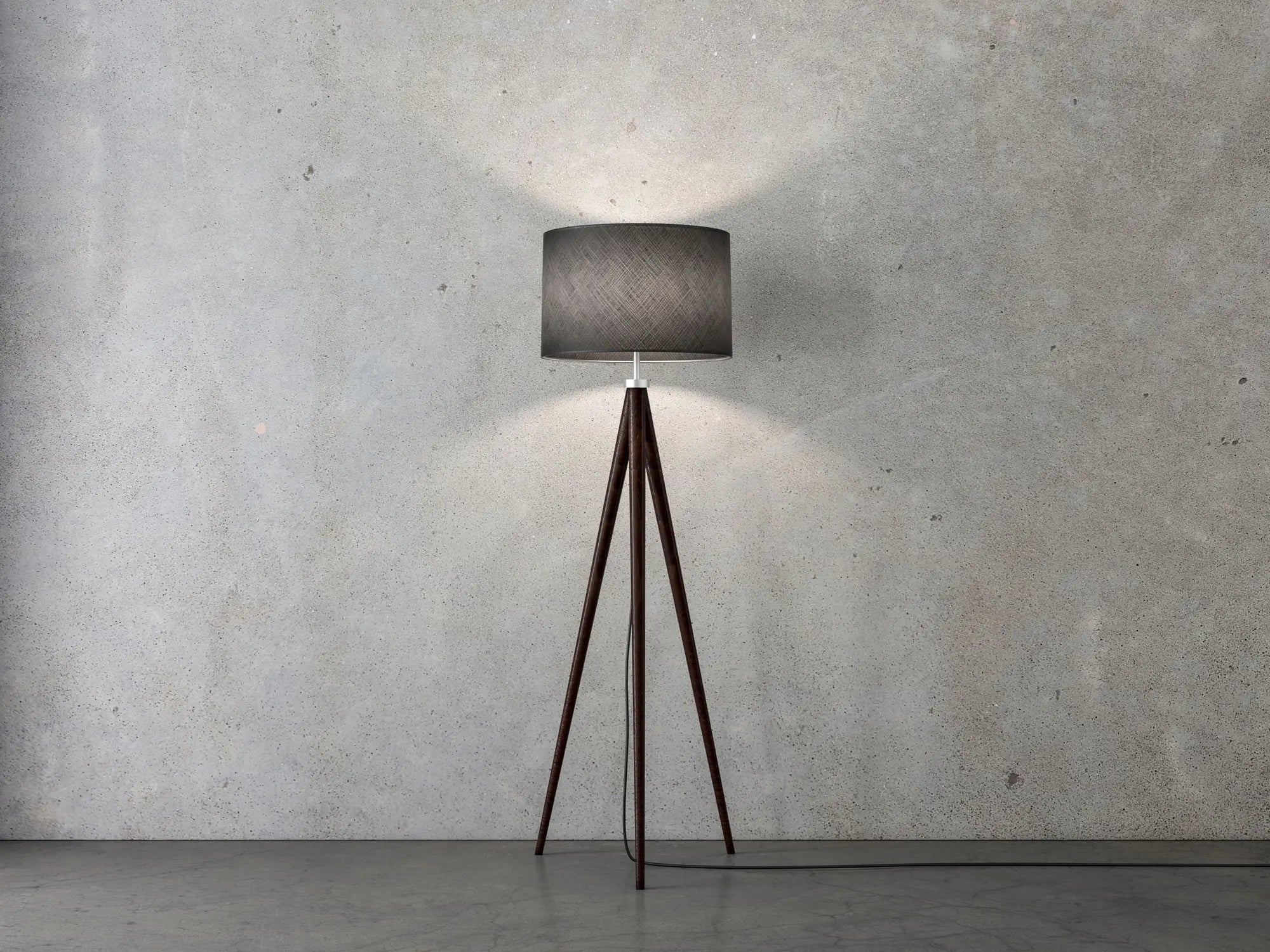 Lampadaire noir