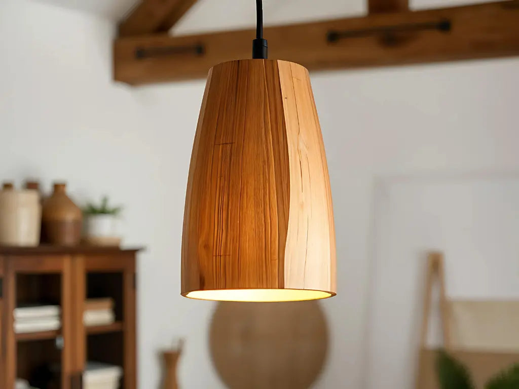 Suspension en bois