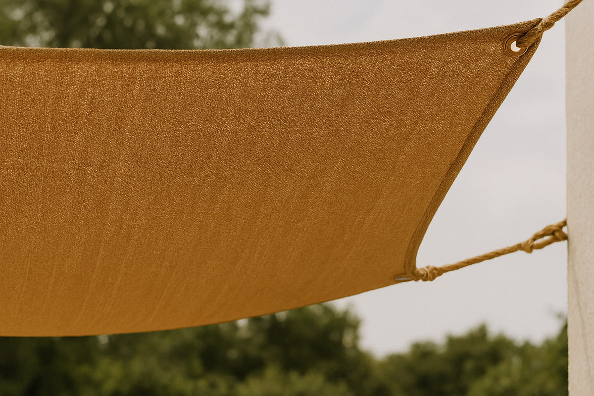 Voile d'ombrage en fibre de coco