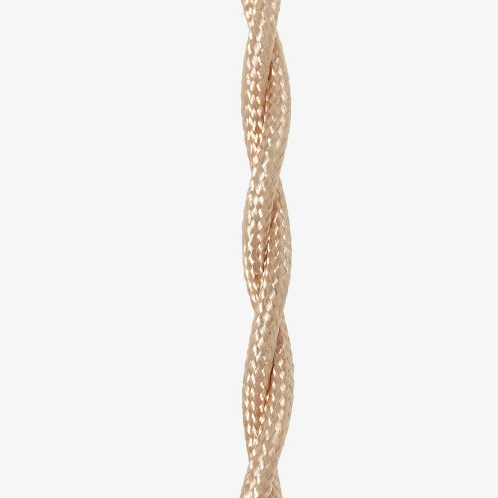Suspension en verre taillé transparent et laiton doré forme goutte – Ø14 cm