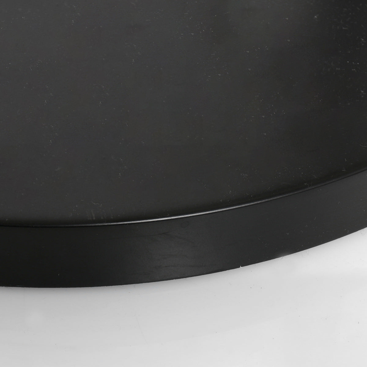 Lampadaire arqué noir abat-jour bambou tressé – H210-240 cm