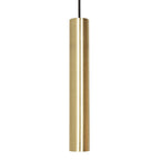 Suspension en verre ambré et laiton à globes multiples ajustables – Ø60 cm