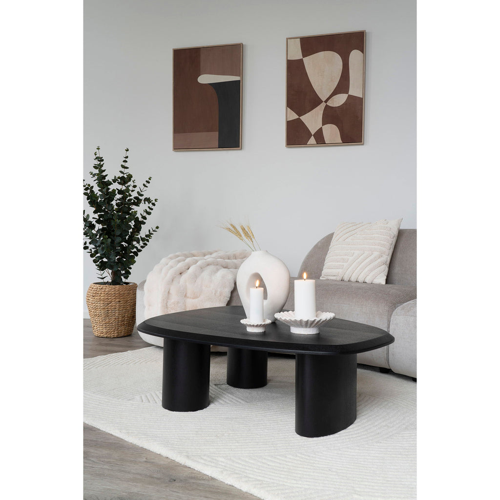 Cache-pot rond en jacinthe d’eau tressée beige miel – Ø34,5 cm