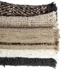 Set de table en coton gaufré noir marine chic et texturé – Set de 4