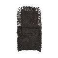 Porte-couverts en coton noir marine 13x25 cm – Lot de 4