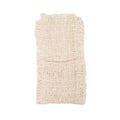 Pochettes à couverts en coton doux crème 13x25 cm – Lot de 4