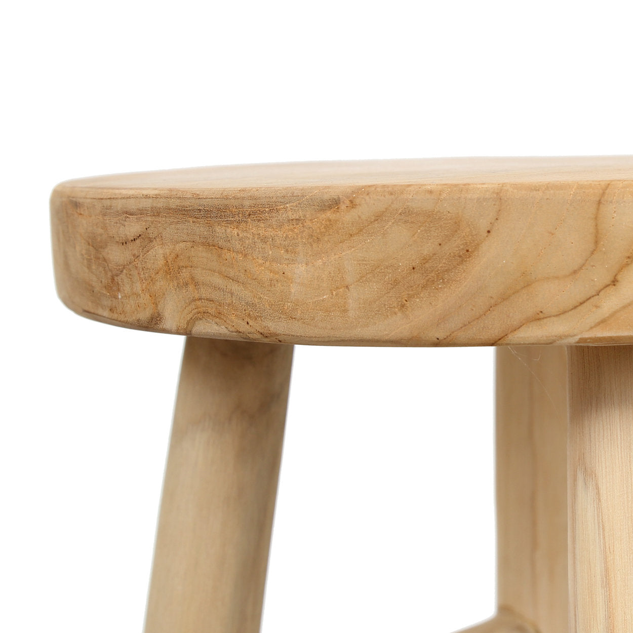 Tabouret de bar en bois naturel – Ø35 cm hauteur 75 cm