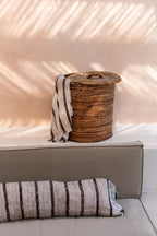 Paniers en feuilles de bananier naturel 50x55 cm