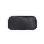 Assiette rectangulaire en terre cuite – Noir mat