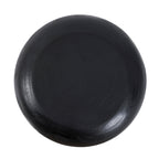 Table basse ronde en bois de suar noir forme champignon – Ø60 cm