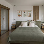 Lot 3 tableaux boho dans une chambre style boheme chic