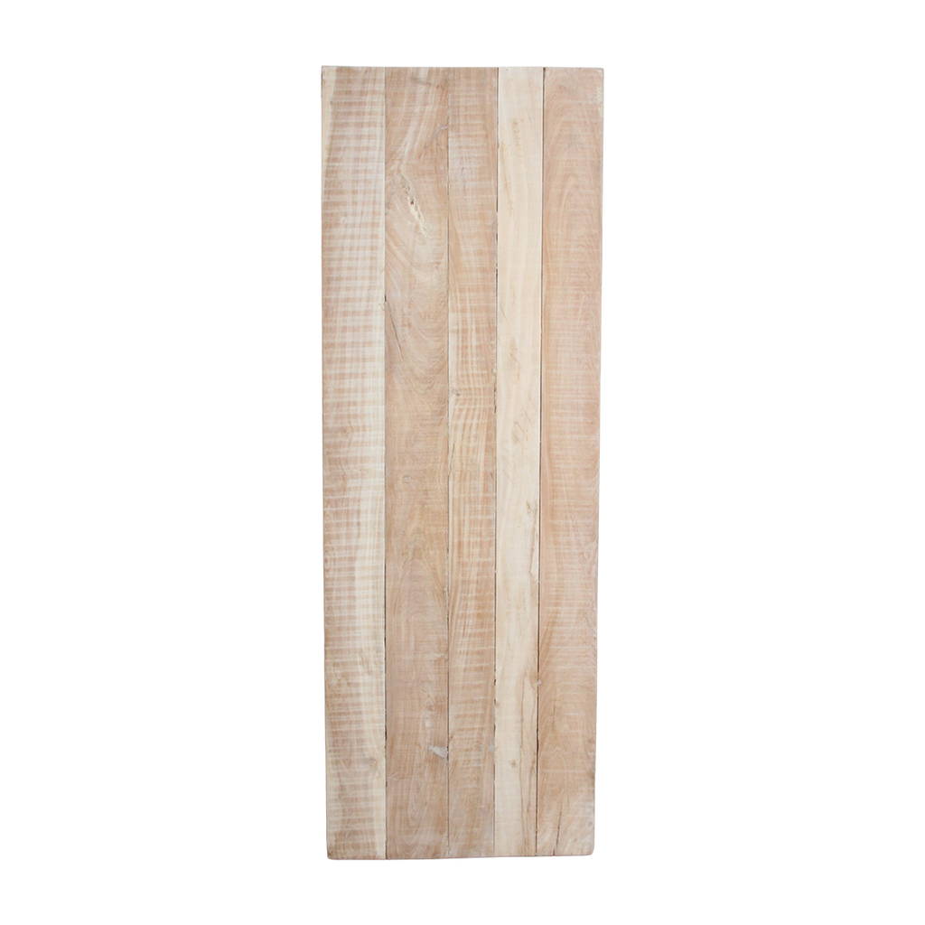 Table bar pliante bois recyclé beige intérieur/extérieur – 170x60 cm
