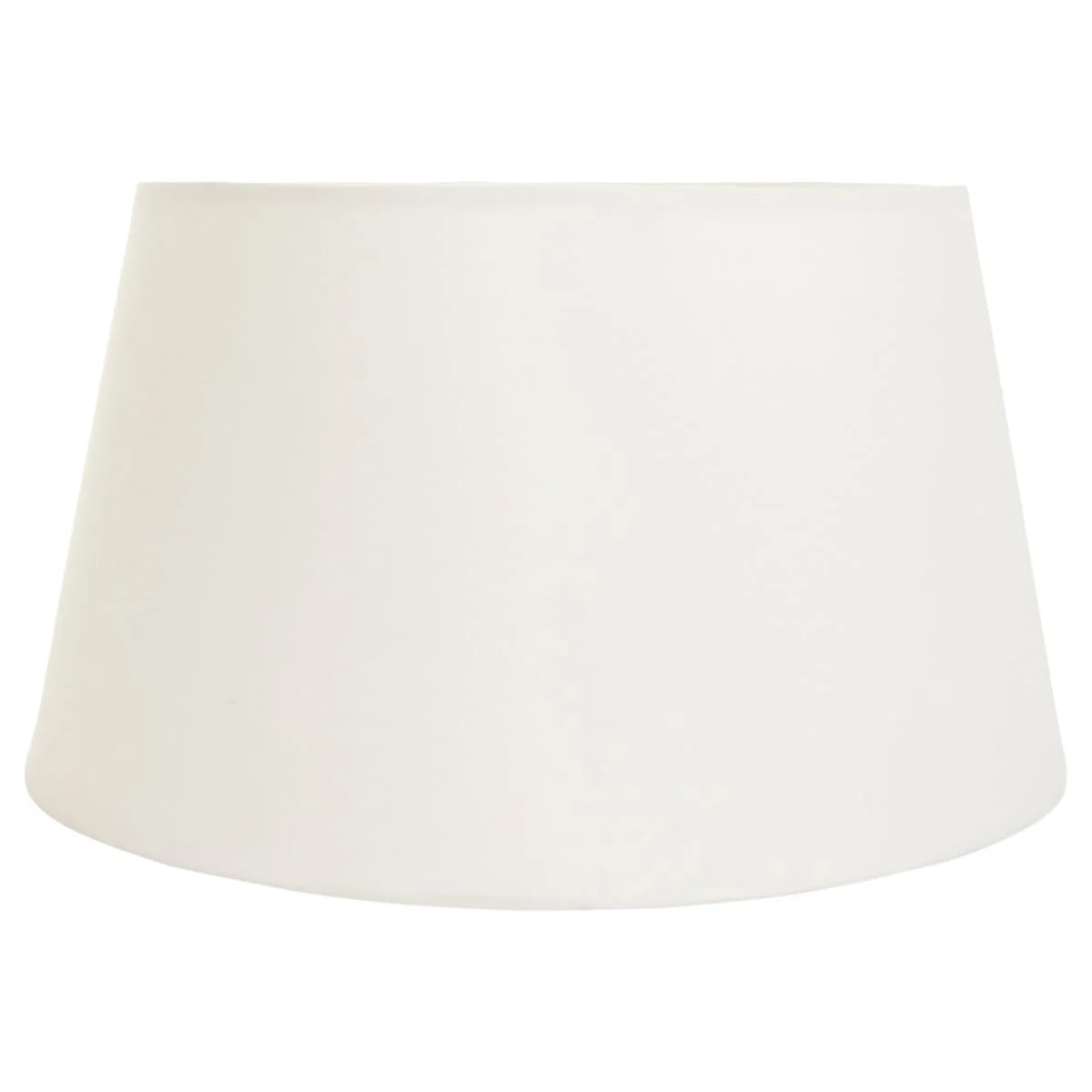 Abat-jour cylindrique en tissu crème pour intérieur avec lampes Blances Ø30 cm
