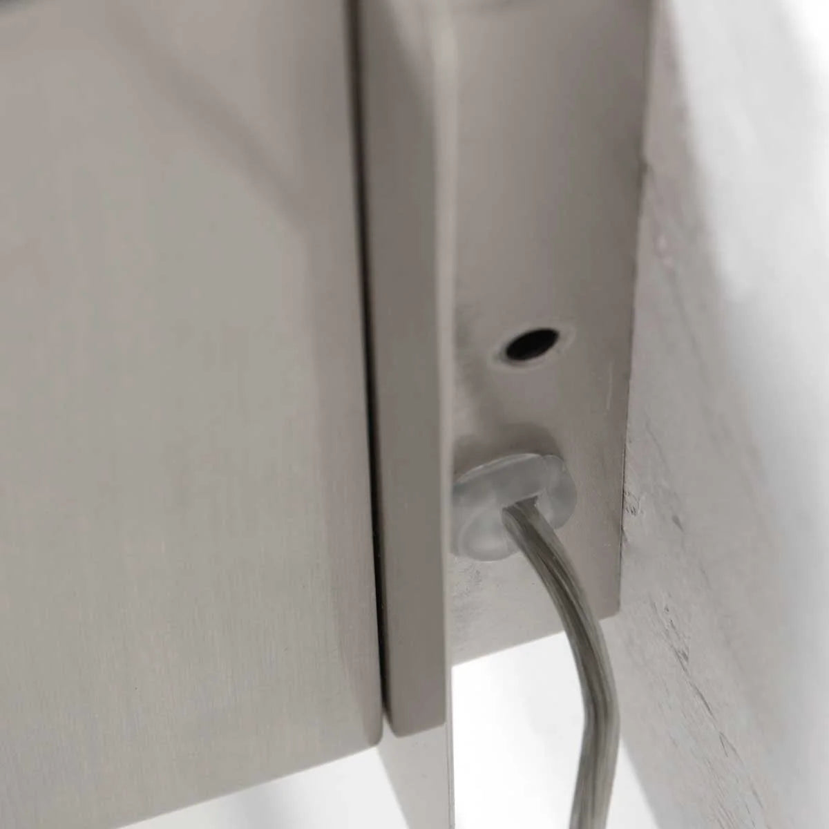 Luminaire mural en acier avec chargeur sans fil et ports USB pour chambre