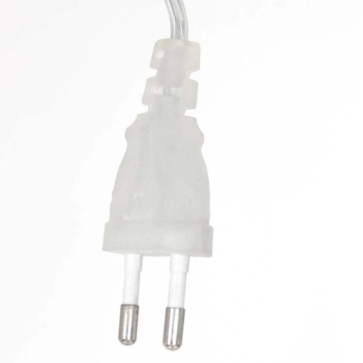 Prise électrique européenne claire pour lampe murale en acier avec chargeur sans fil