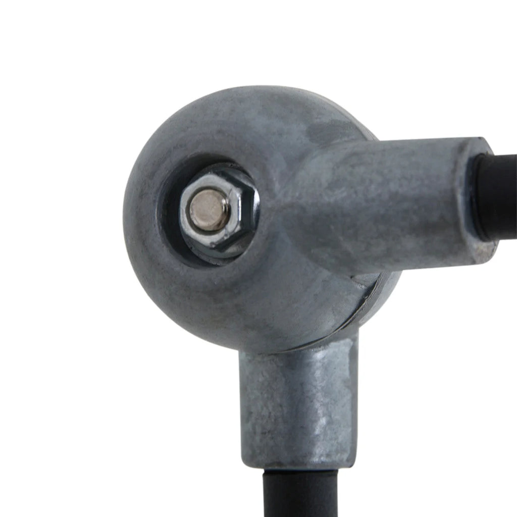 Joint pivot en métal galvanisé pour applique murale en métal noir bras articulé