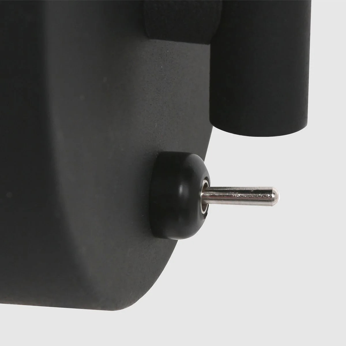 Composant électrique noir en métal avec broches pour Applique murale noire en métal