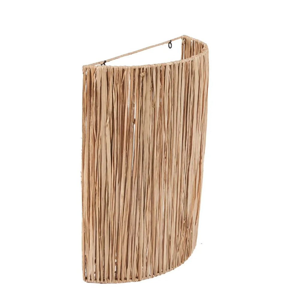 Applique murale en sisal naturel 50 cm – Kohei