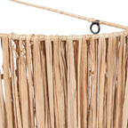 Applique murale en sisal naturel 50 cm – Kohei