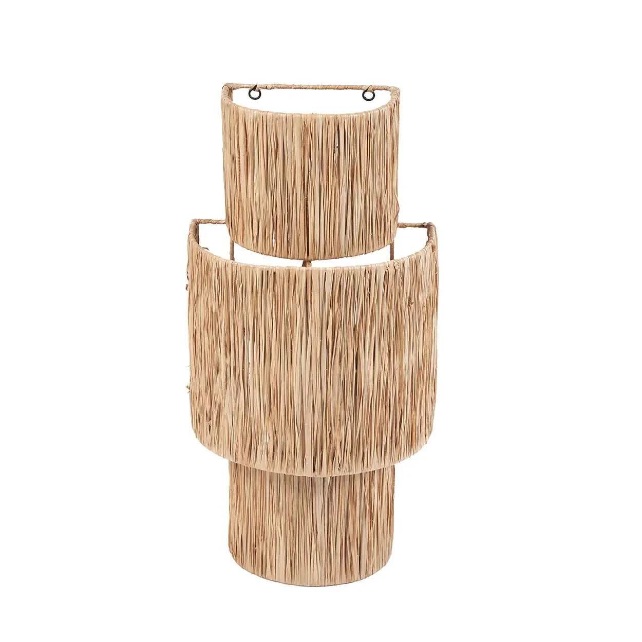 Applique murale en sisal naturel 60 cm fait main