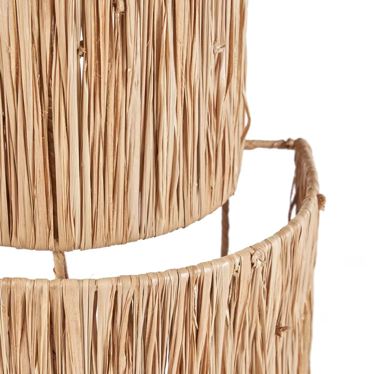 Applique murale en sisal naturel 60 cm fait main