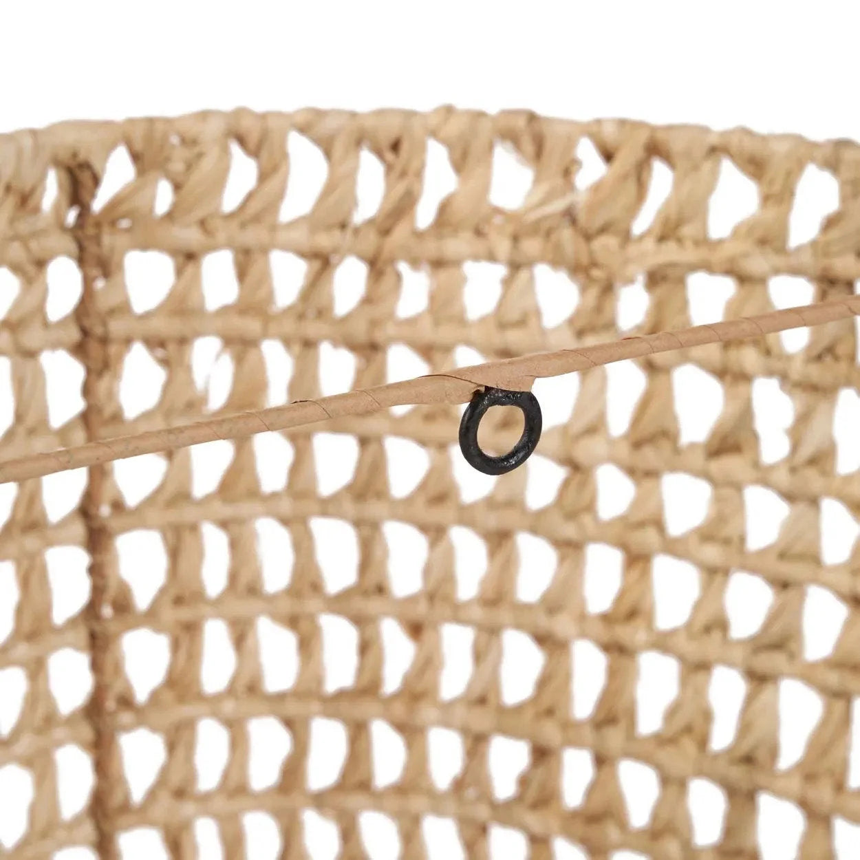 Applique murale en sisal naturel tressé 40x21 cm