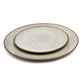 Deux assiettes à salade en céramique texturée de 21 cm lot de 6 Peniche