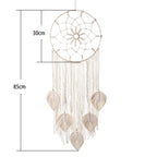 Attrape-rêves blanc en macramé information