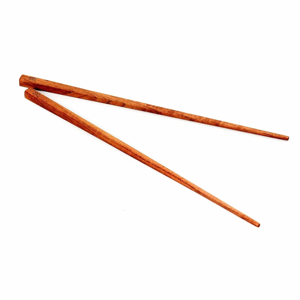 Chopsticks en bois de teck pour cuisine asiatique élégant et durable