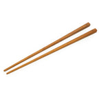 Chopsticks en bois de teck naturel avec poignée octogonale pour la cuisine écologique