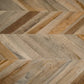 Sol sculpté en chevrons naturel pour le produit Le banc à chevrons 110