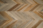 Sol sculpté en chevrons naturel pour le produit Le banc à chevrons 110