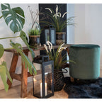 Banc en bois de teck massif pieds inclinés couleur naturelle 90x25 cm