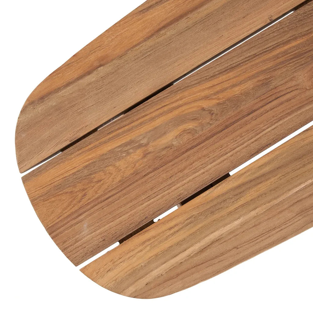 Tableau en bois à lattes pour le produit Le banc Tutuala Extérieur 40