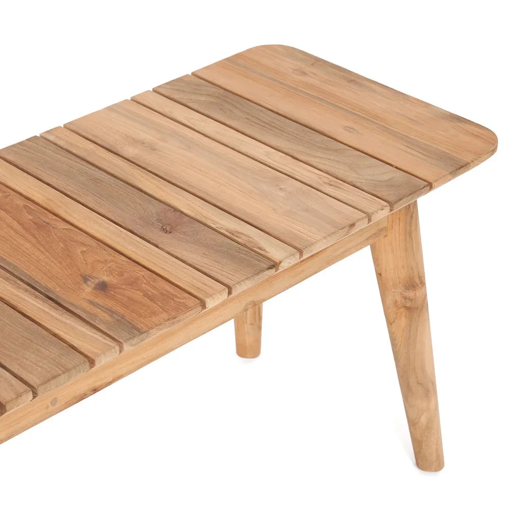 Banquette en lamelles de bois Le banc Zumalai Extérieur 40 pour extérieur