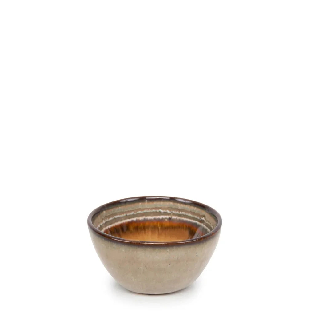 Bol en céramique avec liquide pour le lot de 6 Le bol à sauce Comporta XS