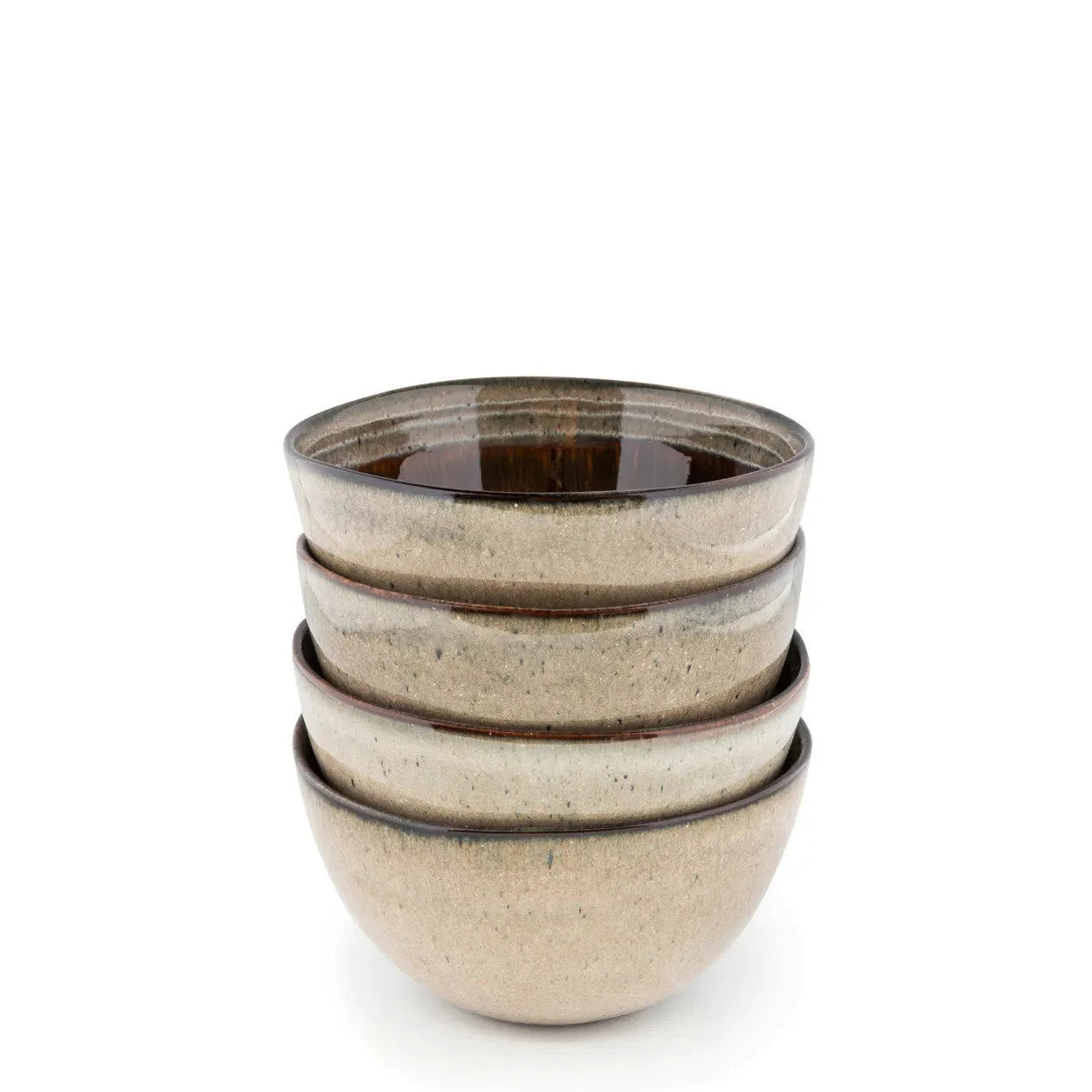 Bol en céramique artisanale 15 cm – Lot de 6