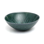 Bol de service en céramique bleue 26 cm – Lot de 2